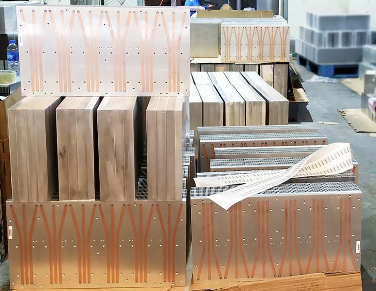 heat pipe module sink
