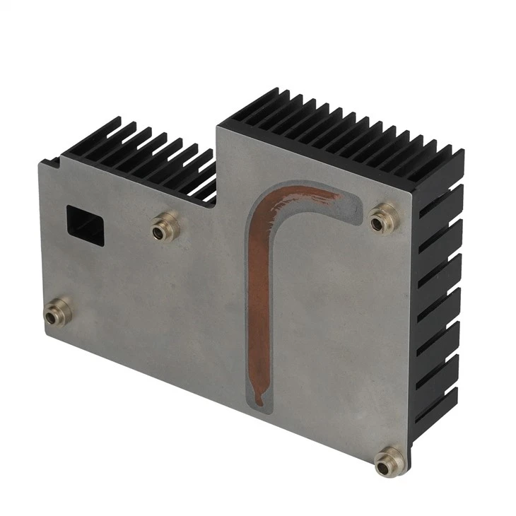 Aluminum Fin Heat Pipe Heatsink For Medical Equipment
